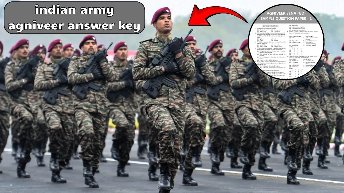 Indian Army Agniveer Answer Key