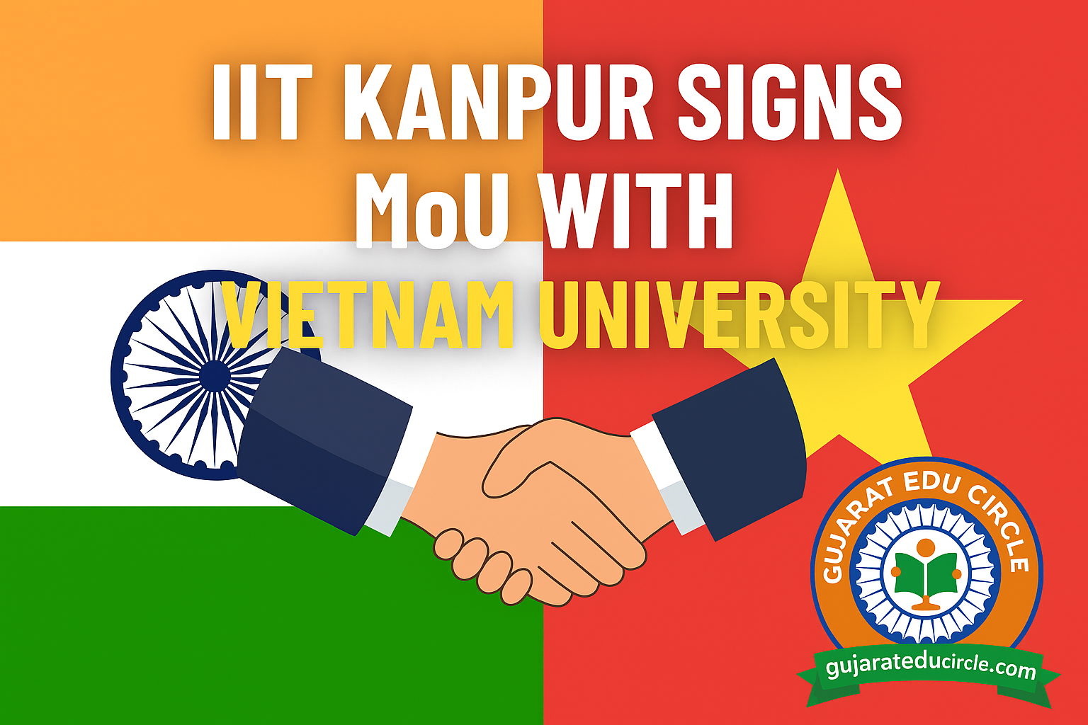 IIT Kanpur Signs MoU with Vietnam University
