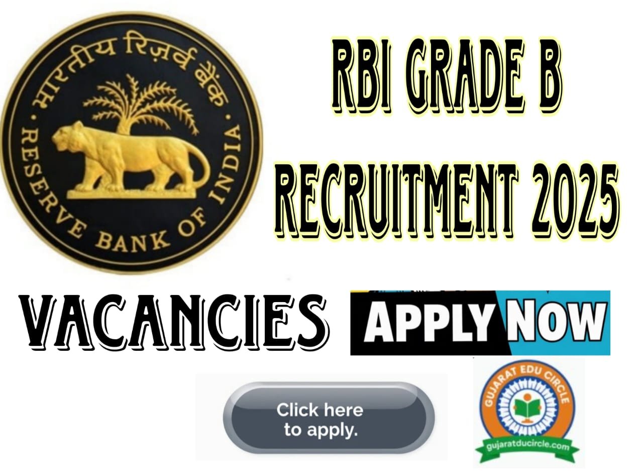 RBI Grade B Recruitment 2025